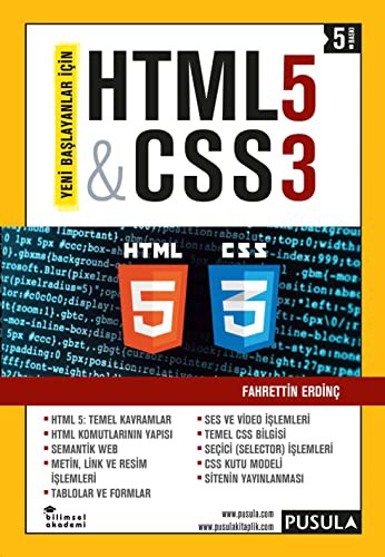 Yeni Başlayanlar İçin HTML5 - CSS3 kitap kapağı