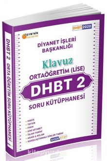 2020 DHBT 2 Klavuz  Ortaöğretim (Lise) Soru Kütüphanesi kitap kapağı