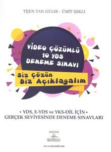 Video Çözümlü 10 YDS Deneme Sınavı kitap kapağı