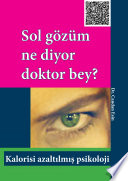 Sol gözüm ne diyor doktor bey kitap kapağı