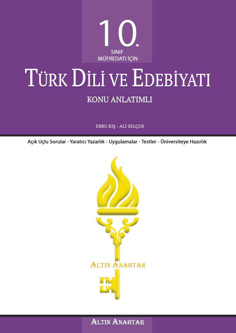10. Sınıf Müfredatı İçin Türk Dili ve Edebiyatı Konu Anlatımlı kitap kapağı