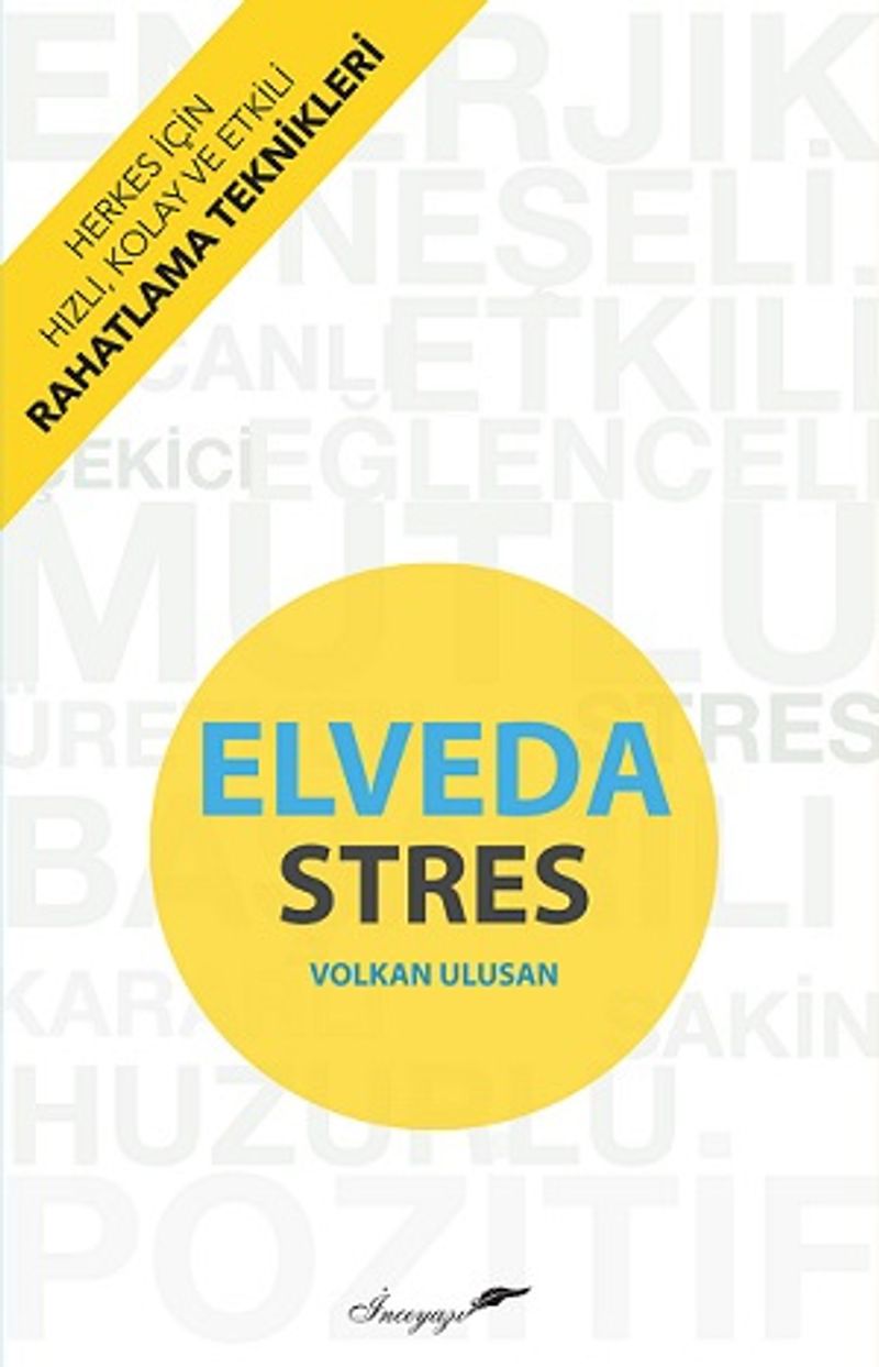 Elveda Stres kitap kapağı