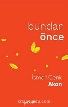 Bundan Önce kitap kapağı