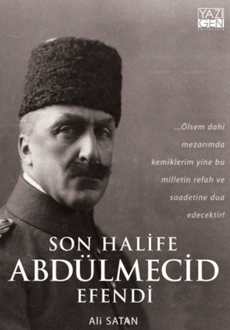 Son Halife Abdülmecid Efendi kitap kapağı