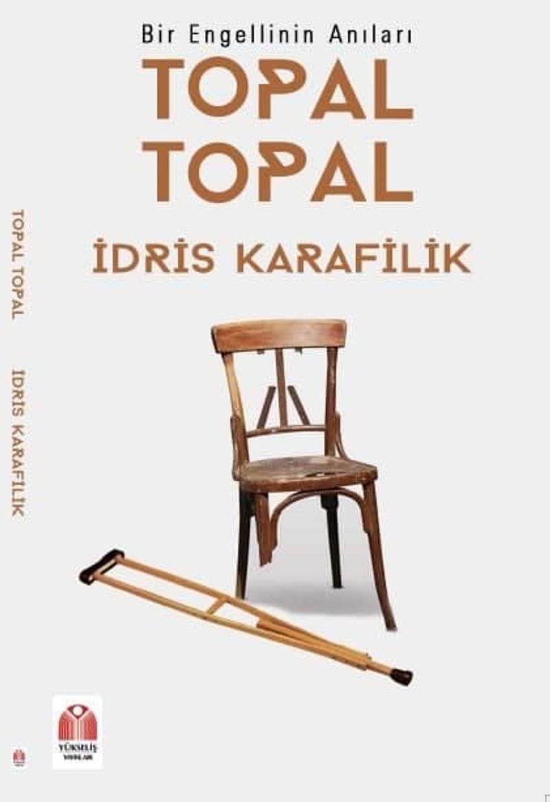 Bir Engellinin Anıları Topal Topal kitap kapağı