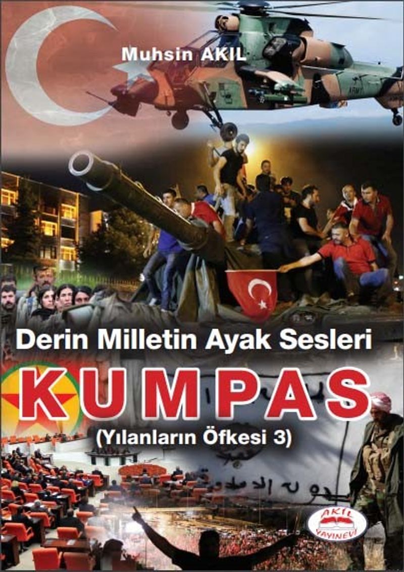 Derin Milletin Ayak Sesleri Kumpas / Yılanların Öfkesi 3 kitap kapağı