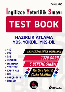 İngilizce Yeterlilik Sınavı (İYS) Test Book kitap kapağı