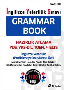 İngilizce Yeterlilik Sınavı İYS Grammar Book kitap kapağı