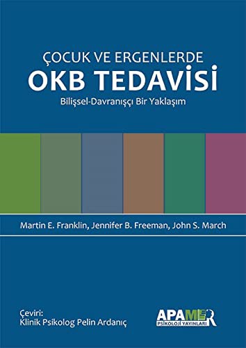 Çocuk ve Ergenlerde OKB Tedavisi kitap kapağı