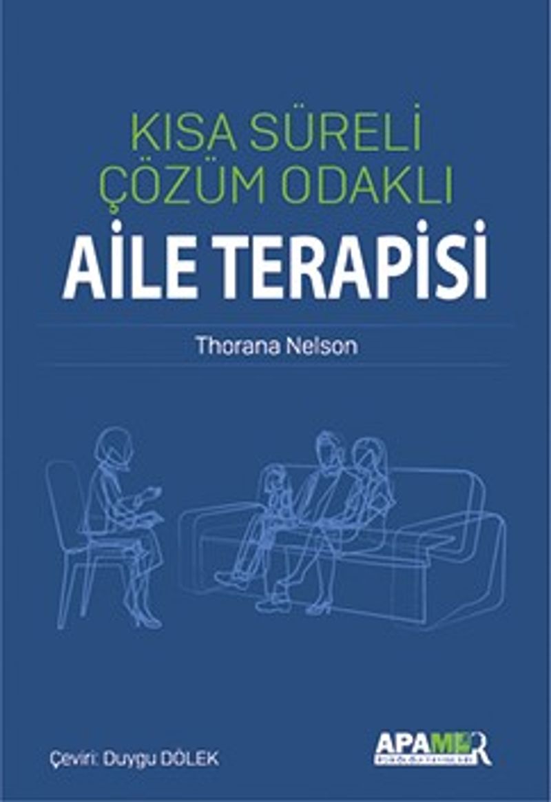 Kısa Süreli Çözüm Odaklı Aile Terapisi kitap kapağı