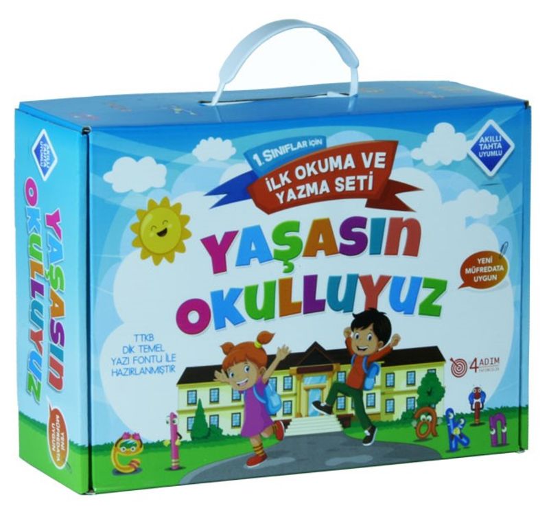 Yaşasın Okulluyuz 1. Sınıf İlk Okuma ve Yazma Seti kitap kapağı
