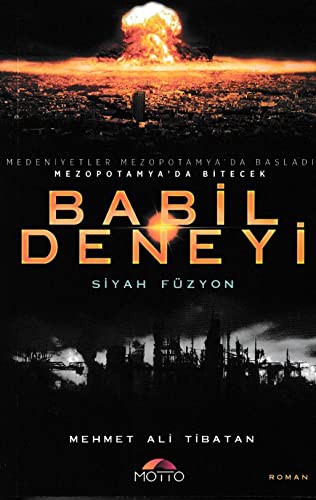 Babil Deneyi Siyah Füzyon kitap kapağı