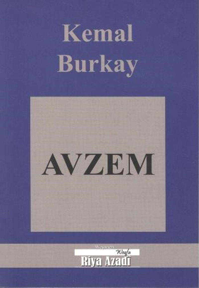Avzem kitap kapağı