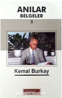Anılar Belgeler 3 kitap kapağı