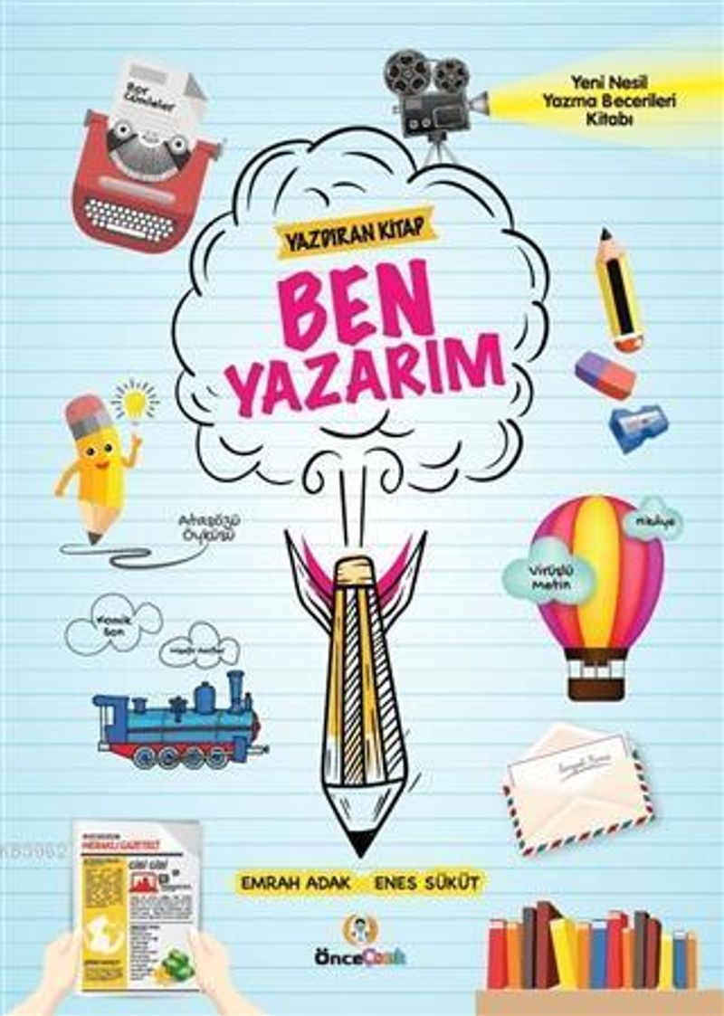 Ben Yazarım Yazdıran Kitap kitap kapağı