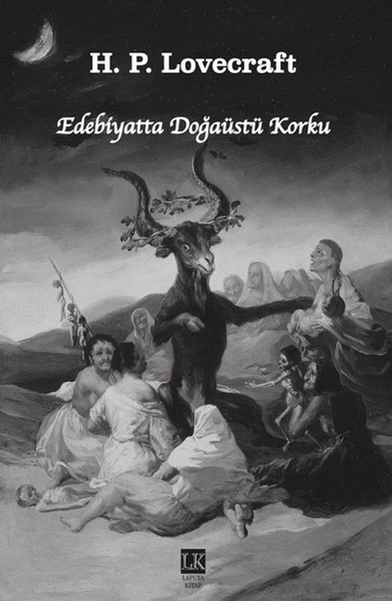 Edebiyatta Doğaüstü Korku kitap kapağı