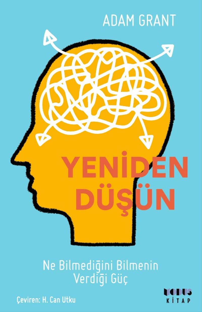 Yeniden Düşün Ne Bilmediğini Bilmenin Verdiği Güç kitap kapağı