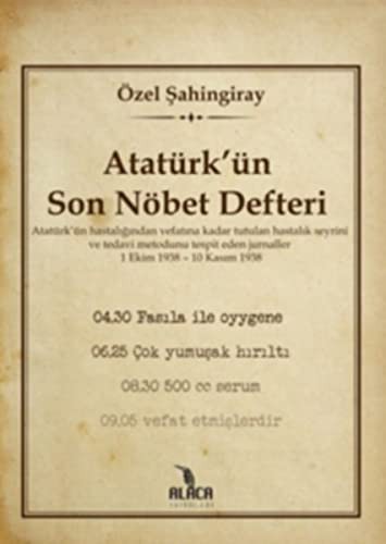 Atatürk’ün Son Nöbet Defteri kitap kapağı