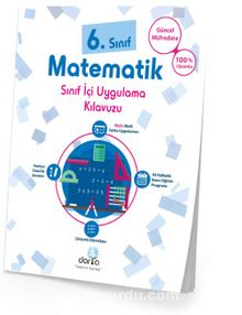 6. Sınıf Matematik Sınıf İçi Uyguama Kılavuzu kitap kapağı
