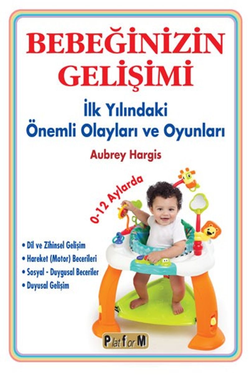 Bebeğinizin Gelişimi İlk Yılındaki Önemli Olayları ve Oyunları (0-12 Aylarda) kitap kapağı