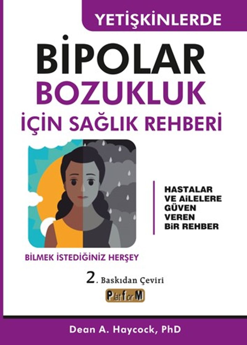 Yetişkinlerde Bipolar Bozukluk İçin Sağlık Rehberi kitap kapağı