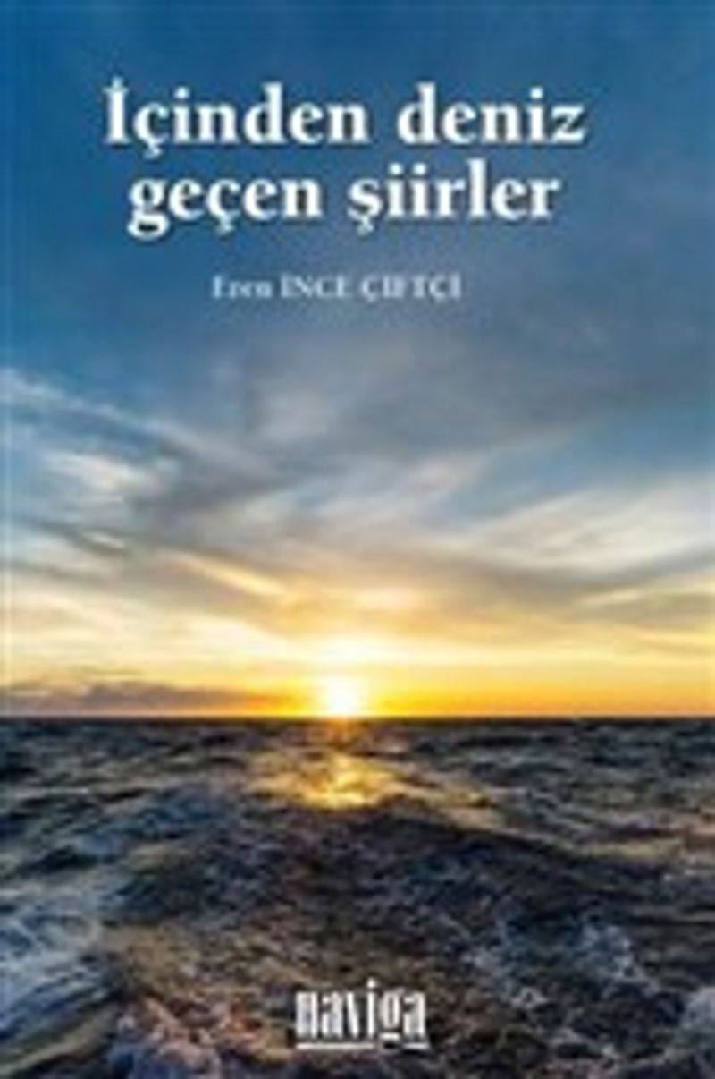 İçinden Deniz Geçen Şiirler kitap kapağı