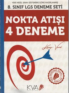 8. Sınıf LGS Deneme Nokta Atışı 4 Deneme Seti kitap kapağı