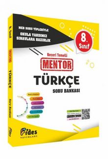 8. Sınıf Mentor Türkçe Soru Bankası kitap kapağı