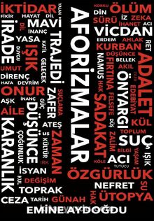 Aforizmalar kitap kapağı