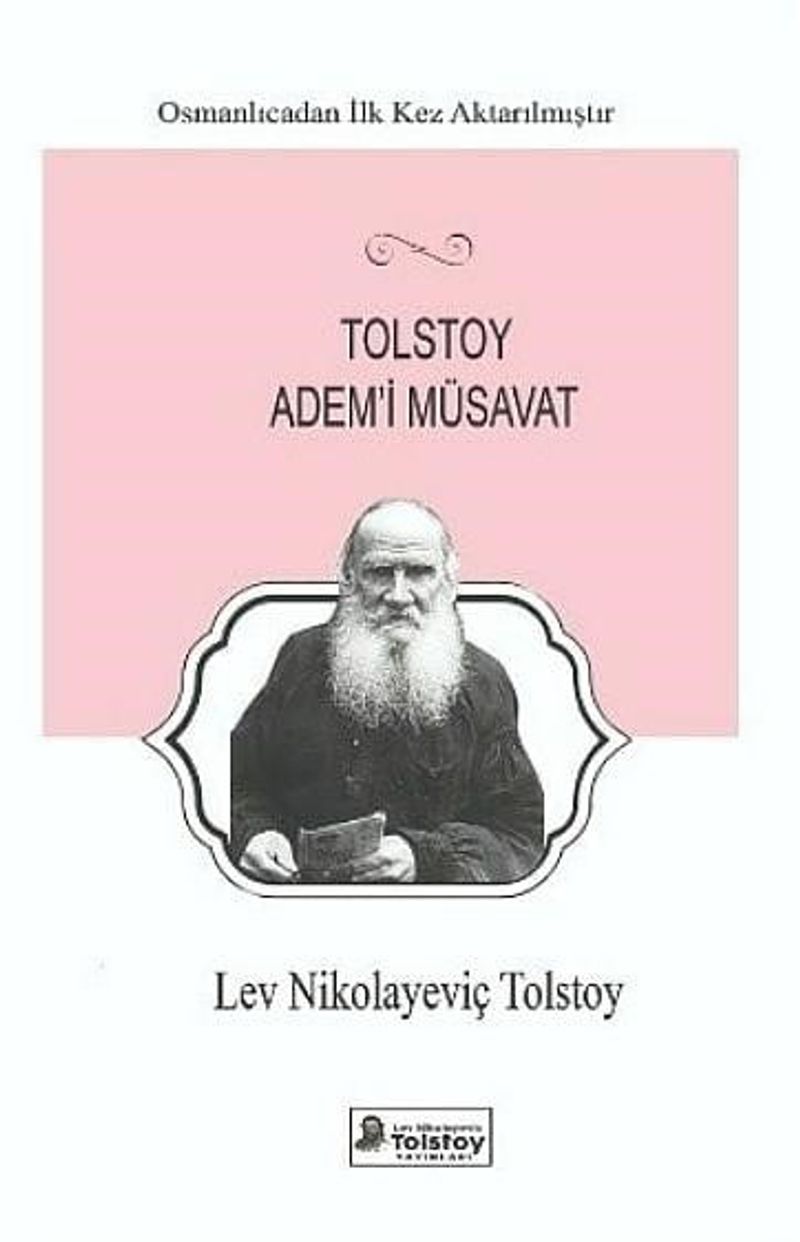 Adem-i Müsavat kitap kapağı