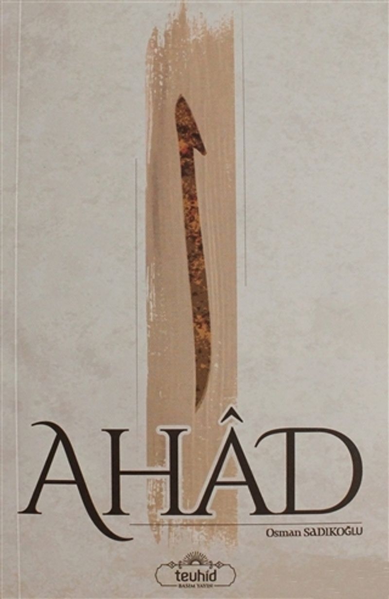 Ahad kitap kapağı