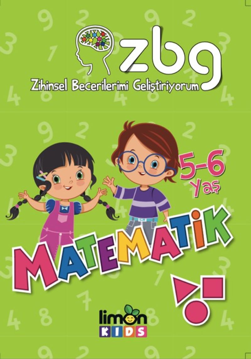 Zihinsel Becerilerimi Geliştiriyorum 5-6 Yaş Matematik kitap kapağı
