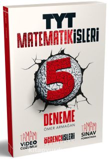 TYT Matematik İşleri 5 Deneme kitap kapağı