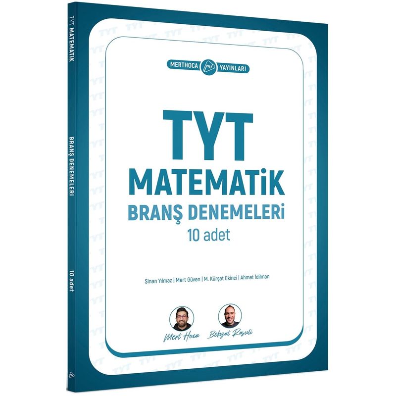 TYT Matematik Branş Denemeleri 10 Adet kitap kapağı