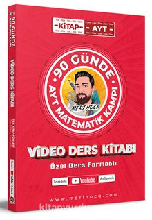 90 Günde AYT Matematik Kampı Video Ders Kitabı kitap kapağı