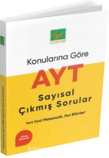 AYT Konularına Göre Sayısal Çıkmış Sorular kitap kapağı