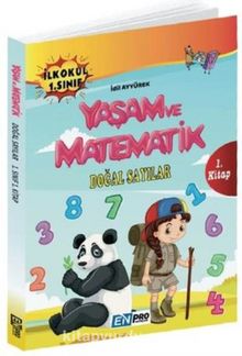 İlkokul 1. Sınıf 1. Kitap Doğal Sayılar Yaşam ve Matematik kitap kapağı