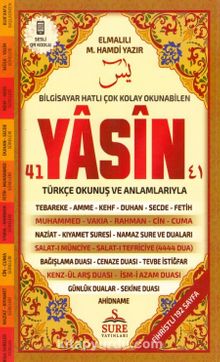 41 Yasin Camii Boy (Şamua) (Kod:106) kitap kapağı