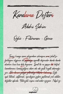 Karalama Defteri kitap kapağı
