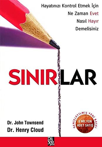 Sınırlar & Hayatınızı Kontrol Etmek İçin Ne Zaman Evet Nasıl Hayır Demelisiniz kitap kapağı