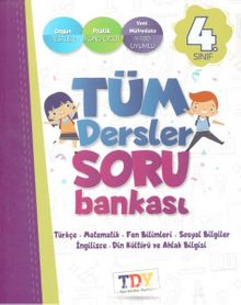 4. Tüm Dersler Soru Bankası kitap kapağı