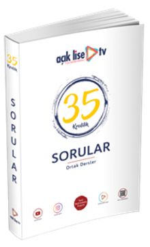 35 Kredilik Sorular Ortak Dersler kitap kapağı