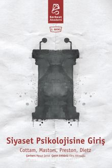 Siyaset Psikolojisine Giriş kitap kapağı