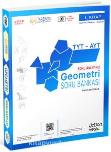 2022 TYT-AYT Geometri Konu Anlatımlı Soru Bankası (1. Kitap) kitap kapağı