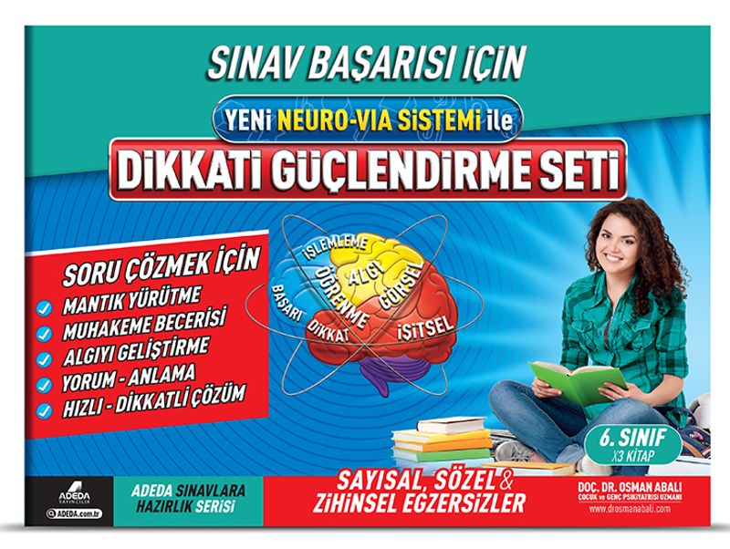 Dikkati Güçlendirme Seti (6. Sınıf 12 Yaş) kitap kapağı