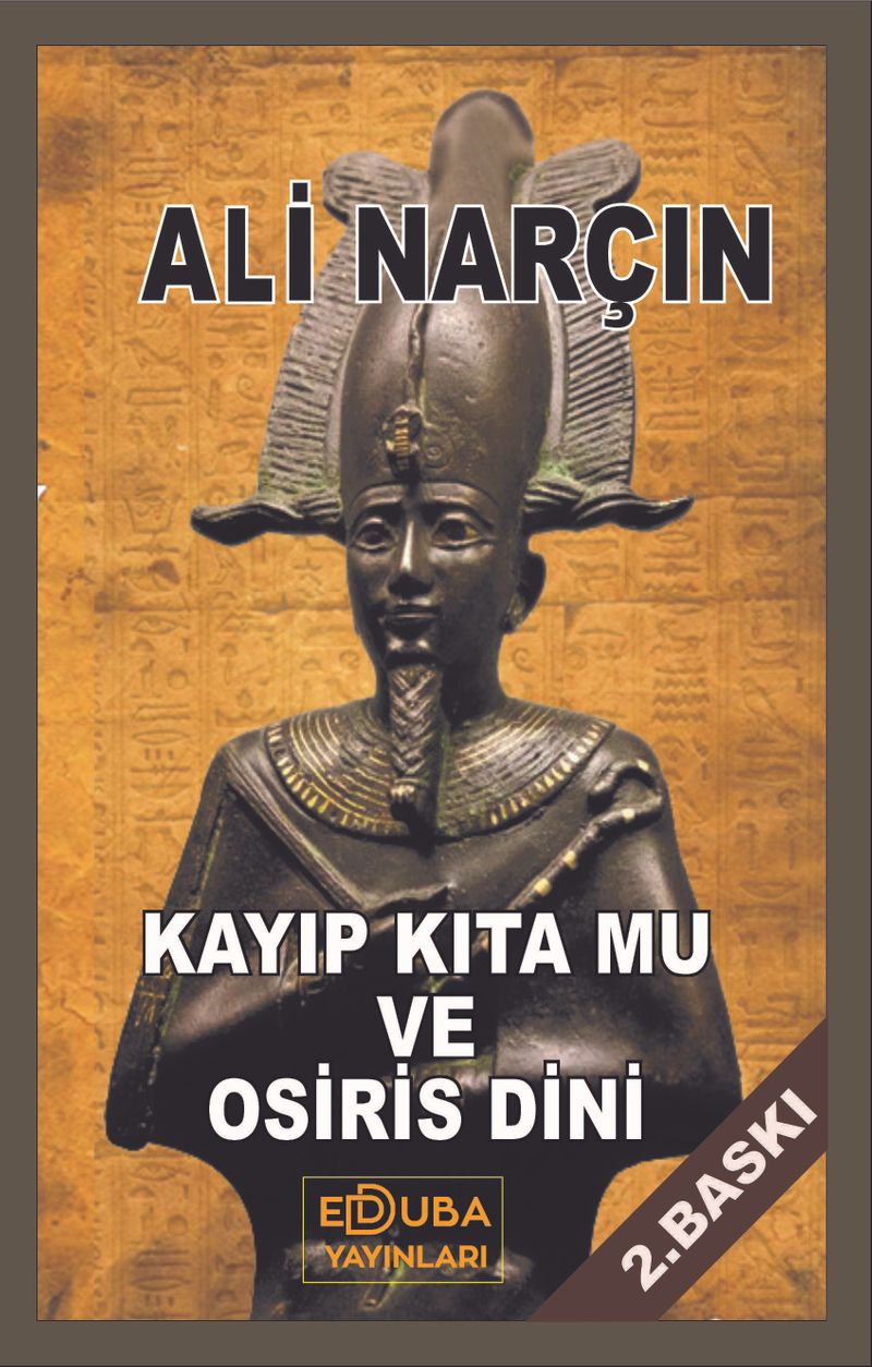Kayıp Kıta Mu ve Osırıs Dini kitap kapağı