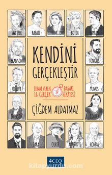 Kendini Gerçekleştir & İlham Veren 16 Gerçek Başarı Hikayesi kitap kapağı