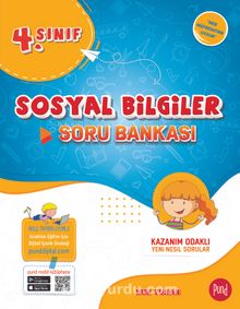 İlköğretim 4. Sınıf Sosyal Bilgiler Soru Bankası kitap kapağı
