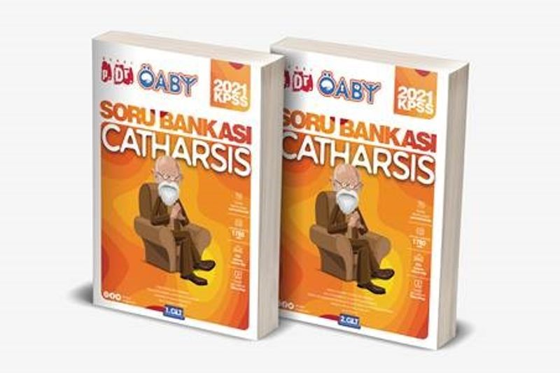 Dergi PDR ÖABT Catharsis 2'li Set (2 Cilt Soru Bankası) kitap kapağı