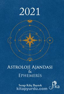 2021 Astroloji Ajandası - Ephemeris kitap kapağı